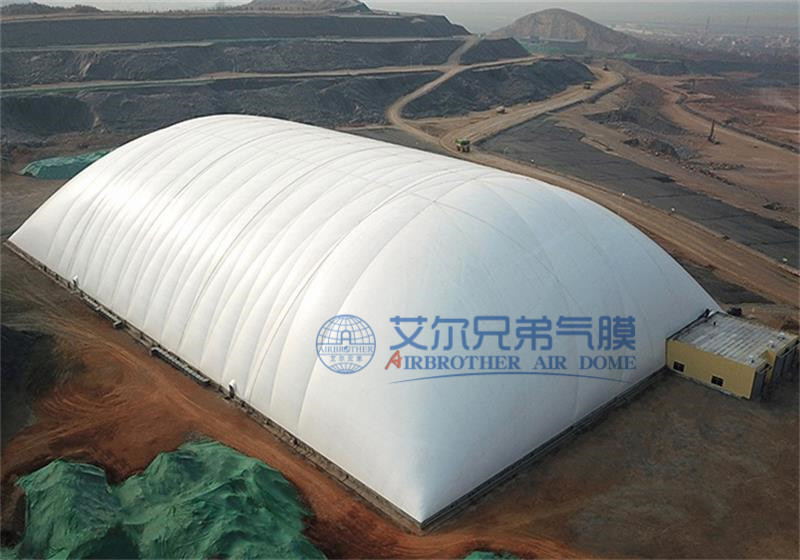 氣膜煤棚-全封閉煤棚建設(shè)，有效治理粉塵污染