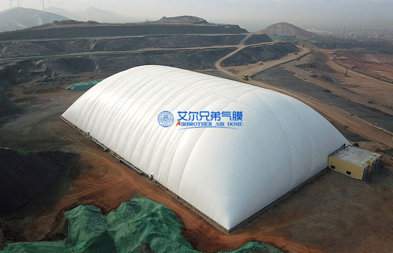 2萬平左右氣膜煤棚每日運行費用多少錢？