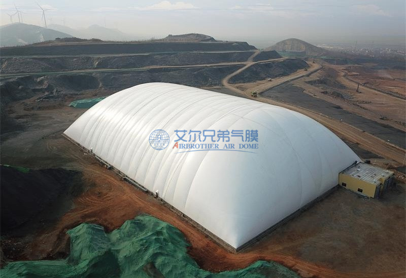 對于廢物及廢水中的氣體進行管控，氣膜建筑給我們提供了新的思路